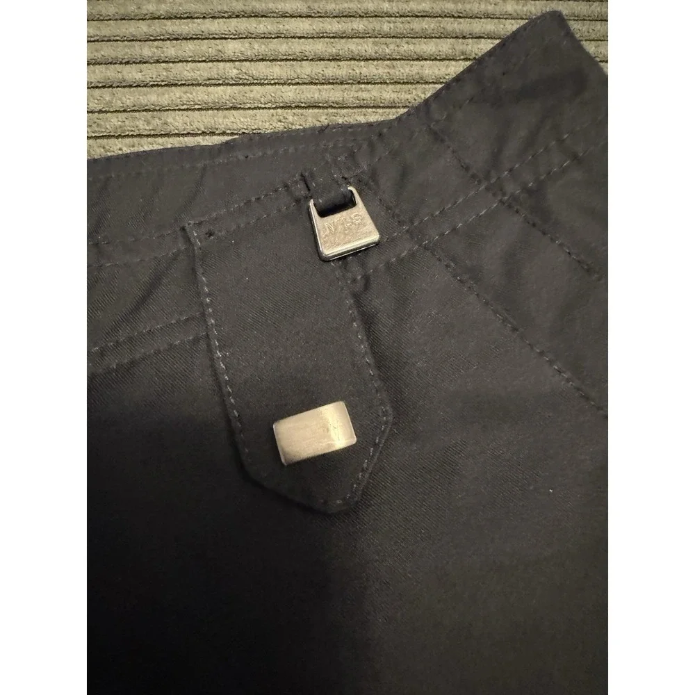 NILS Snow Pants Womens 4 Black Softshell Entrant‎ Insulated Ski Snowboard